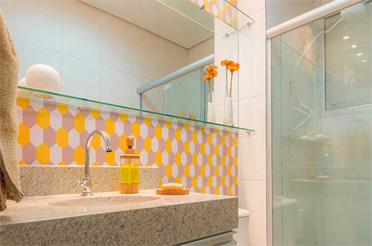 Alternativa para decorar banheiro sem azulejo | Blog da MRV